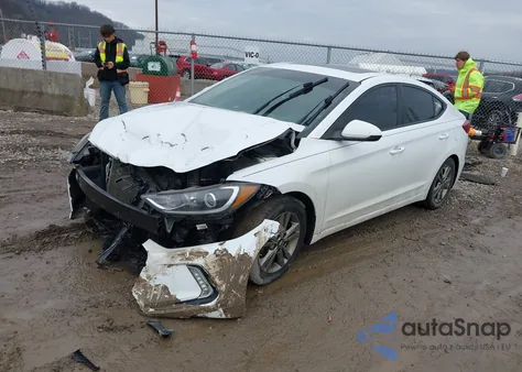 2018 Hyundai Elantra Value Edition from USA, damaged, VIN 5NPD84LF8JH380839